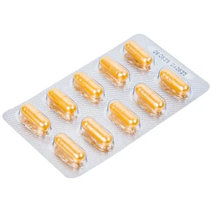 Viên uống Lacto Biomin Gold New HD Pharma hỗ trợ cải thiện hệ vi sinh đường ruột (5 vỉ x 10 viên)