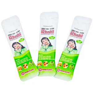 Siro ho cảm Ích Nhi Nam Dược hỗ trợ giải cảm, giảm ho, tiêu đờm (30 gói x 5ml)