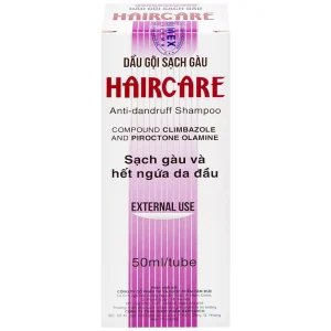 Dầu gội sạch gàu Haircare Bimex giúp sạch gàu, hết ngứa da đầu (50g)