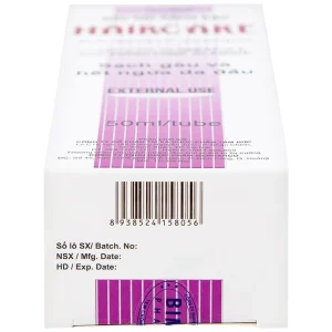 Dầu gội sạch gàu Haircare Bimex giúp sạch gàu, hết ngứa da đầu (50g)