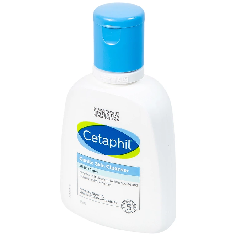 Sữa rửa mặt dịu nhẹ Cetaphil Gentle Skin Cleanser cung cấp độ ẩm cho da (125ml)