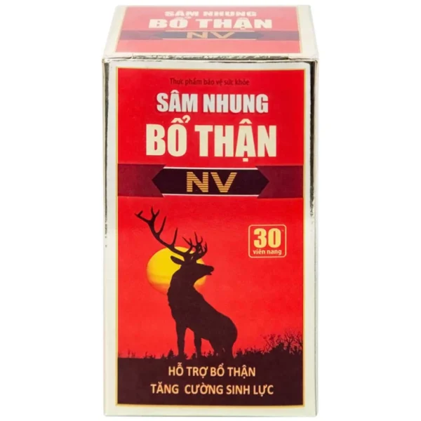 Viên uống Sâm Nhung Bổ Thận NV Dolexpharm hỗ trợ tráng dương, tăng cường sinh lực (30 viên)