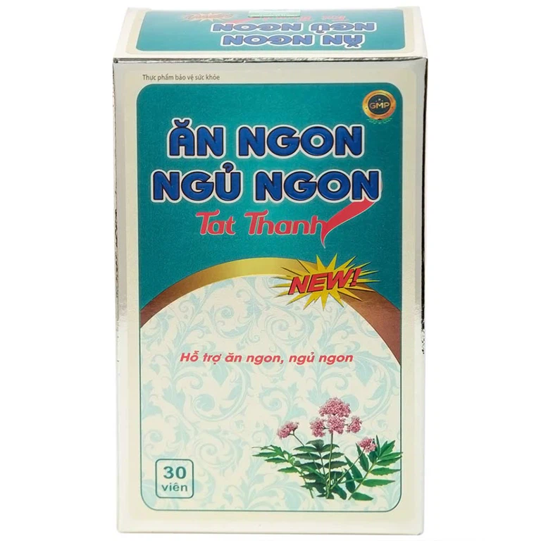 Viên uống Ăn Ngon Ngủ Ngon Tất Thành hỗ trợ ăn ngon, ngủ ngon (30 viên)