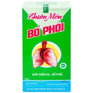 Dung dịch Thiên Môn Bổ Phổi Bình Đông giúp giảm ho, bổ phổi (280ml)