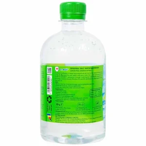 Nước súc miệng Dr. Muối hương vỏ chanh làm giảm nguy cơ các bệnh về răng miệng (500ml)