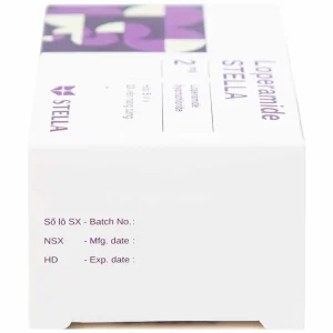 Viên nang cứng Loperamide Stella 2mg giảm tiêu chảy cấp (5 vỉ x 10 viên)