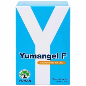 Hỗn dịch uống Yumangel F Yuhan kháng acid và cả thiện loét dạ dày - tá tràng (20 gói x 15ml)