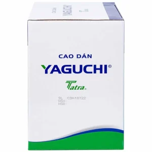 Cao dán Yaguchi Tatra giảm đau, kháng viêm trong các cơn đau vai, đau lưng (5 miếng)