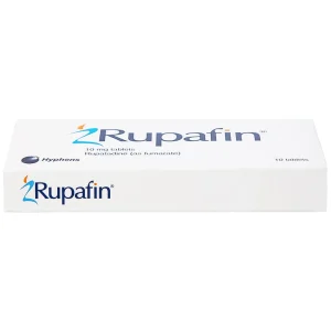 Thuốc Rupafin 10mg Hyphens điều trị viêm mũi dị ứng, nổi mày đay (1 vỉ x 10 viên)