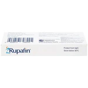 Thuốc Rupafin 10mg Hyphens điều trị viêm mũi dị ứng, nổi mày đay (1 vỉ x 10 viên)