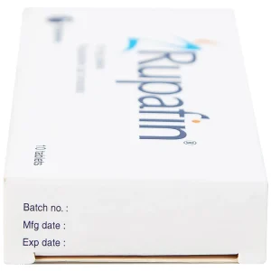 Thuốc Rupafin 10mg Hyphens điều trị viêm mũi dị ứng, nổi mày đay (1 vỉ x 10 viên)