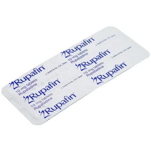 Thuốc Rupafin 10mg Hyphens điều trị viêm mũi dị ứng, nổi mày đay (1 vỉ x 10 viên)