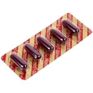 Thuốc Homtamin Ginseng Korea United cung cấp vitamin và muối khoáng (12 vỉ x 5 viên)