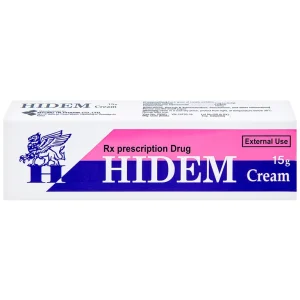 Kem bôi Hidem Cream điều trị viêm da dị ứng, hăm da (15g)
