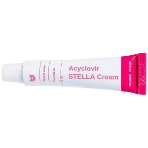 Kem bôi da Acyclovir Stella Cream (5g) điều trị nhiễm virus Herpes simplex