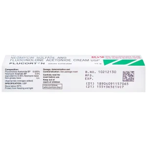 Kem Flucort-N Glenmark hỗ trợ điều trị các bệnh viêm da (15g)