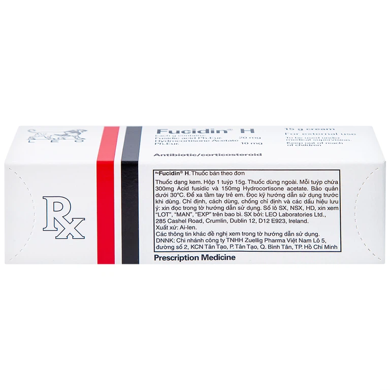 Kem Fucidin H LEO điều trị viêm da (15g)