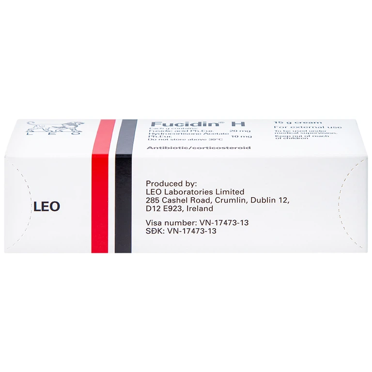 Kem Fucidin H LEO điều trị viêm da (15g)