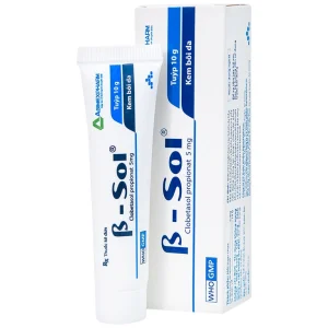 Kem bôi da B- Sol Agimexpharm điều trị vảy nến, chàm (10g)