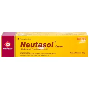 Kem bôi da Neutasol Medipharco điều trị chàm, liken, vảy nến, lupus ban đỏ (30g)
