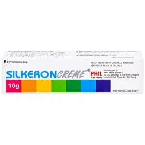 Kem bôi ngoài da Silkeron Creme Phil giảm triệu chứng viêm da (10g)