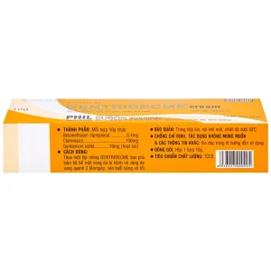 Kem bôi da Gentridecme Cream Phil điều trị nhiễm trùng da, nấm da (10g)