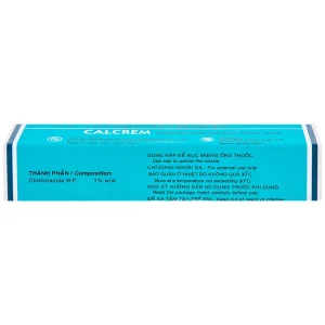 Kem bôi Calcrem chống vi nấm phổ rộng (15g)