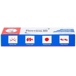 Gel Remos IB trị ngứa, viêm da và vết côn trùng cắn (10g)