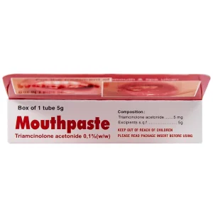 Gel bôi niêm mạc miệng Mouthpaste Medipharco giảm viêm, tổn thương (5g)