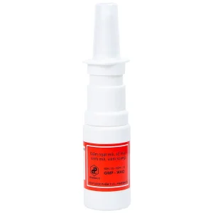 Thuốc xịt mũi Otilin 0.1% Pharbaco giảm ngạt mũi, sung huyết trong viêm mũi (15ml)