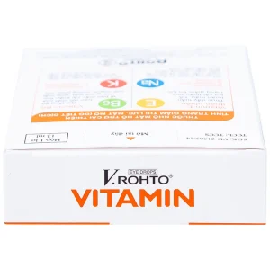 Thuốc nhỏ mắt V.Rohto Vitamin hỗ trợ cải thiện tình trạng giảm thị lực, mắt mờ (13ml)