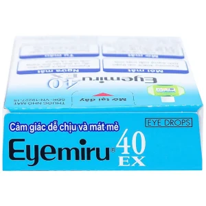Thuốc nhỏ mắt Eyemiru 40 EX điều trị căng mắt, xung huyết kết mạc (15ml)