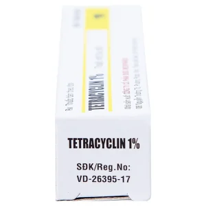Thuốc mỡ tra mắt Tetracyclin 1% Medipharco điều trị đau mắt hột (5g)