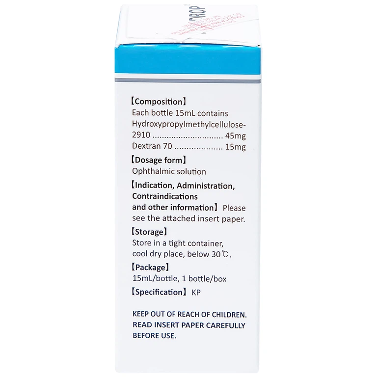 Thuốc nhỏ mắt Telodrop Hanlim điều trị chứng khô mắt (15ml)