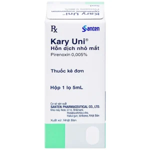 Thuốc nhỏ mắt Kary Uni Santen điều trị đục thủy tinh thể mới phát (5ml)