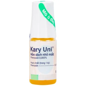 Thuốc nhỏ mắt Kary Uni Santen điều trị đục thủy tinh thể mới phát (5ml)