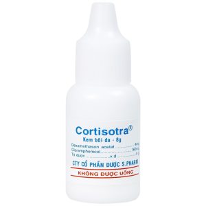 Kem Cortisotra S.Pharm điều trị ngứa do dị ứng, nổi mẩn, mụn trứng cá (8g)