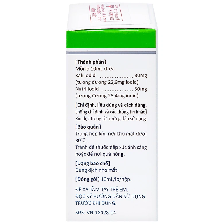 Thuốc tra mắt Posod Hanlim dùng cho bệnh bị đục, xuất huyết pha lê thể, cận thị (10ml)