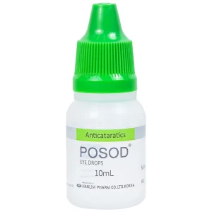 Thuốc tra mắt Posod Hanlim dùng cho bệnh bị đục, xuất huyết pha lê thể, cận thị (10ml)