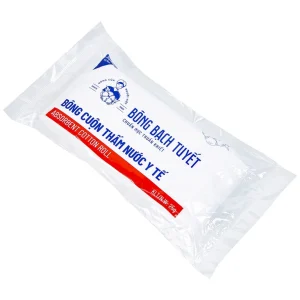 Bông cuộn thấm nước y tế Bông Bạch Tuyết dùng trong y tế và chăm sóc cá nhân (25g)