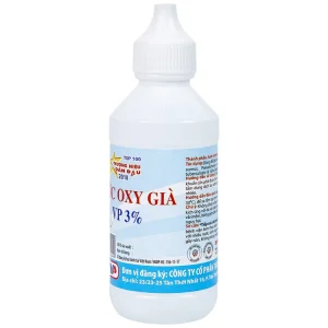 Nước oxy già VP 3% Vĩnh Phúc sát khuẩn vết thương (60ml)