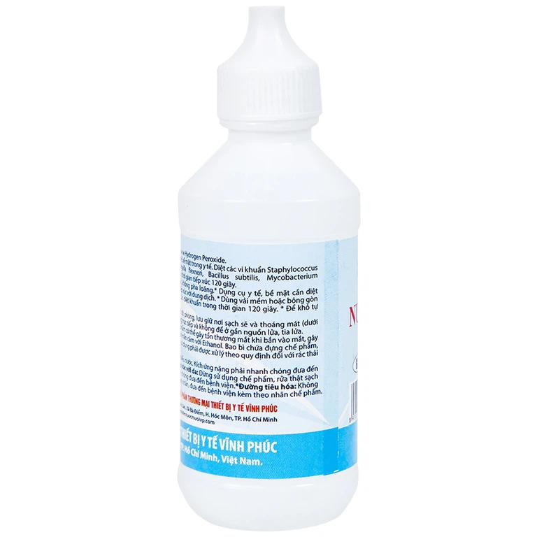 Nước oxy già VP 3% Vĩnh Phúc sát khuẩn vết thương (60ml)
