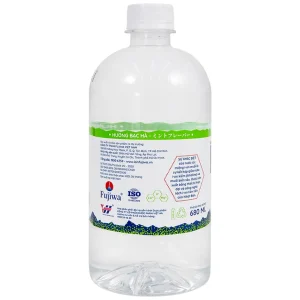 Nước muối súc miệng công nghệ Nhật Bản Ion Muối Fujiwa ngăn chặn vi khuẩn, giảm viêm họng (680ml)