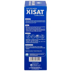 Xịt mũi nước biển sâu Xisat 75ml xịt sạch thông mũi dùng cho người lớn