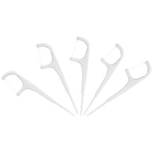 Tăm chỉ kẽ răng Jomi Disposable Flosser làm sạch mảng bám, vụn thức ăn trong kẽ răng (80 cây)