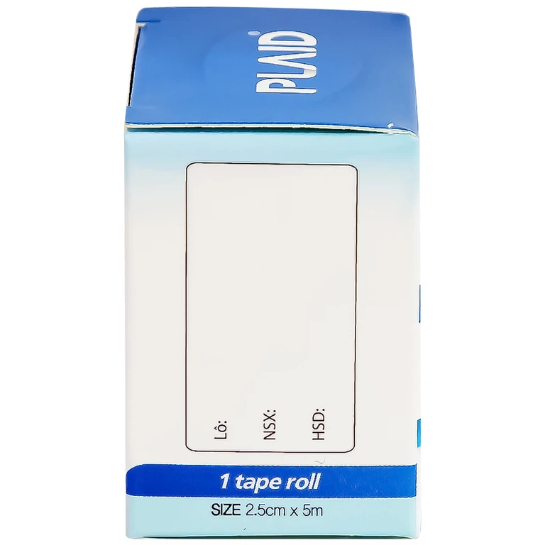 Băng keo cuộn giấy Young Plaster-Paper 2.5cm x 5m Young Chemical cố định ống truyền dẫn, dán lên gạc cố định vết thương (1 cuộn)