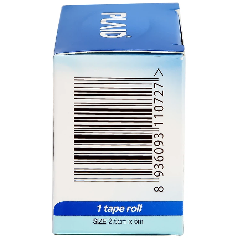 Băng keo cuộn giấy Young Plaster-Paper 2.5cm x 5m Young Chemical cố định ống truyền dẫn, dán lên gạc cố định vết thương (1 cuộn)