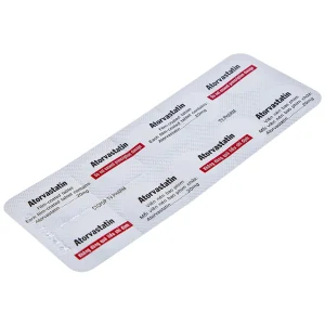 Thuốc Atorvastatin 20mg TV.Pharm điều trị tăng cholesterol máu, dự phòng tiên phát biến cố mạch vành (3 vỉ x 10 viên)