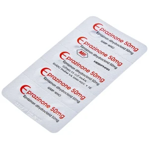 Thuốc Eprazinone 50mg Mebiphar điều trị viêm phế quản, suy hô hấp mạn tính (30 viên)