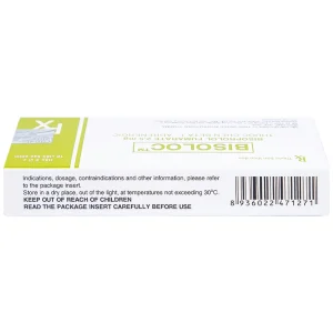 Thuốc Bisoloc United điều trị suy tim mạn ổn định từ vừa đến nặng (3 vỉ x 10 viên)